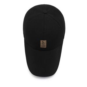 Black baseball cap
